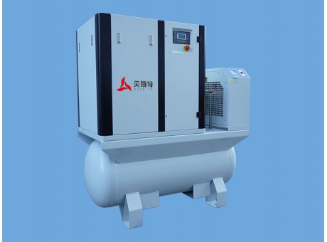 Intermediate configuration-Laser cutting integrated air compressor