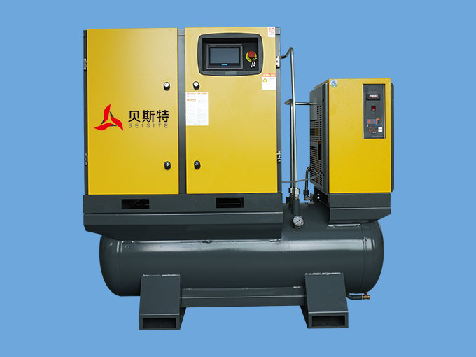 advanced configuration -Laser cutting integrated air compressor